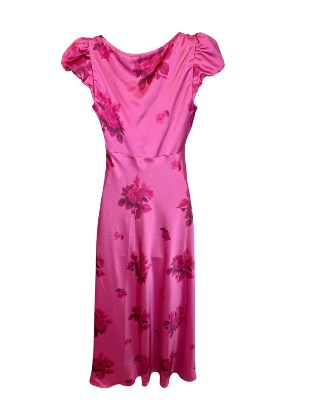 Loveshackfancy Joelette Midi-Dress Rasberry Rose Kentucky Derby - Size 0 - Picture 6 of 9